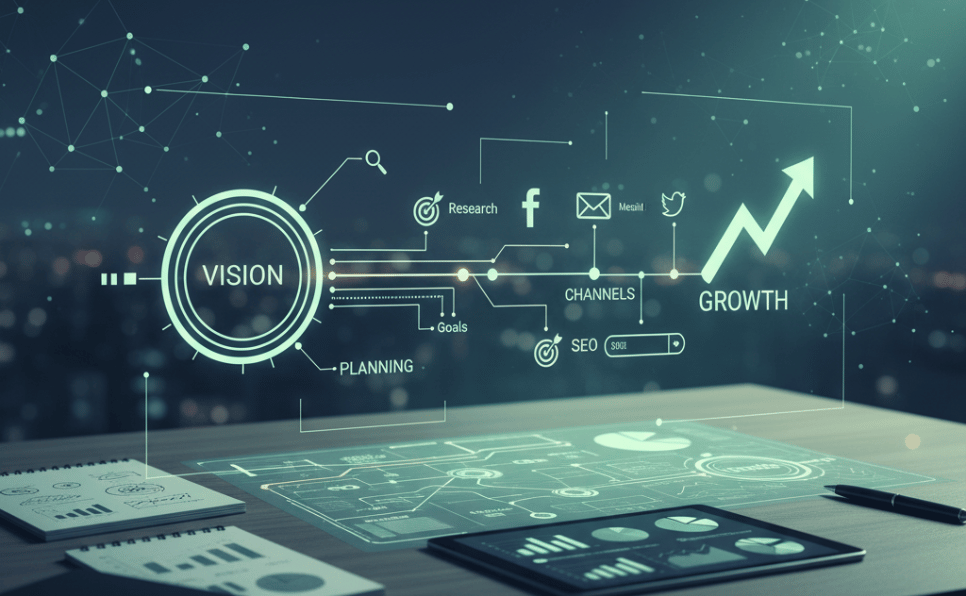 מהחזון לפעולה – איך לבנות אסטרטגיית שיווק שמשיגה תוצאות